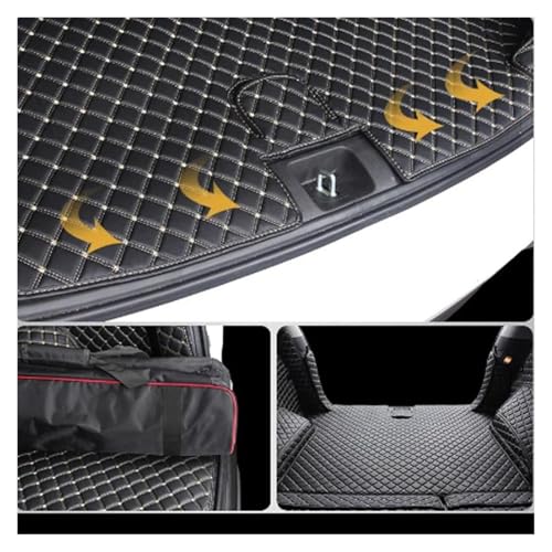 Tapis de coffre pour Hyundai Tucson 2016-2020 résout les taches et protège le cuir du SUV