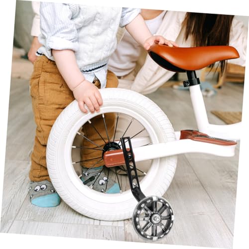 Ruedas de Entrenamiento para Bicicletas MAJORMENCH 4pcs Ajustables con Estabilizadores de Equilibrio en Negro miniatura 6