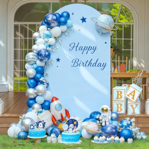 Funda para soporte de arco de fondo 6.6FT azul