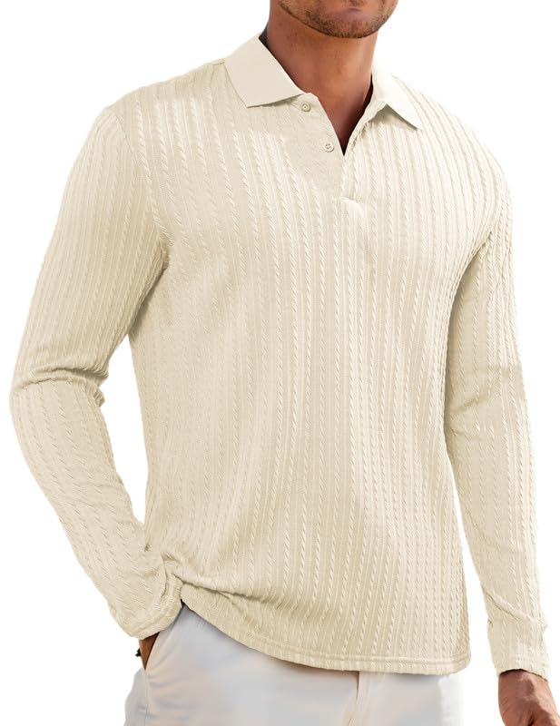Elegancity Herren Poloshirts Kurzarm Einfarbig Strick Sommer Golf Shirt Freizeit T Shirts Regular Fit Urlaub Polohemd S-3XL