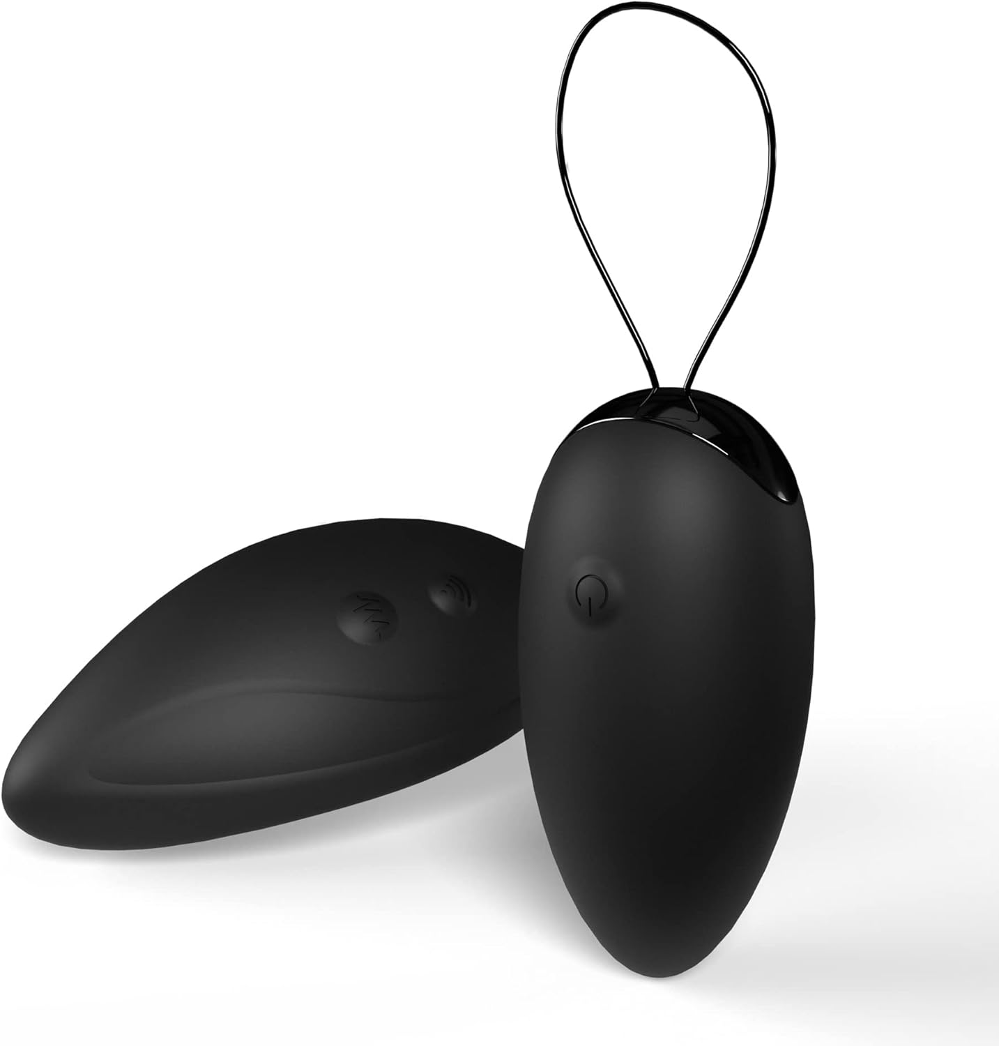 Screaming O Mini Vibrator & Egg Vibrator Set with Remote Control - Dual Vibrator for Women with 20 Vibration Modes - Waterproof Rechargeable Bullet Vibrator for Couples - Black