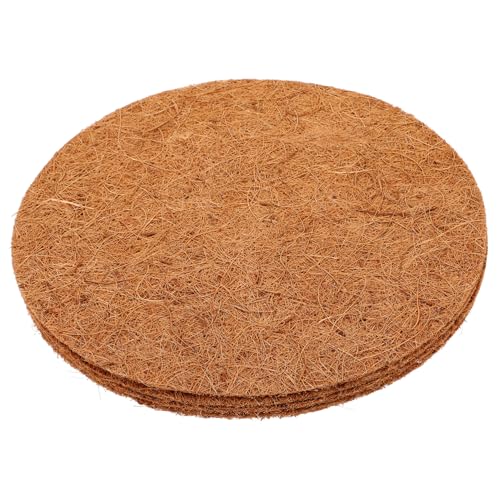 MOBUTOFU 4個 鶏 巣 孵化 マット 鶏 ラグ マット 庭用 鶏 マット ナチュラル マット 鶏用 ケージ 鶏 巣作り パッド 鶏 卵 マット 小 ペット 巣 卵 クッション 手作り マット