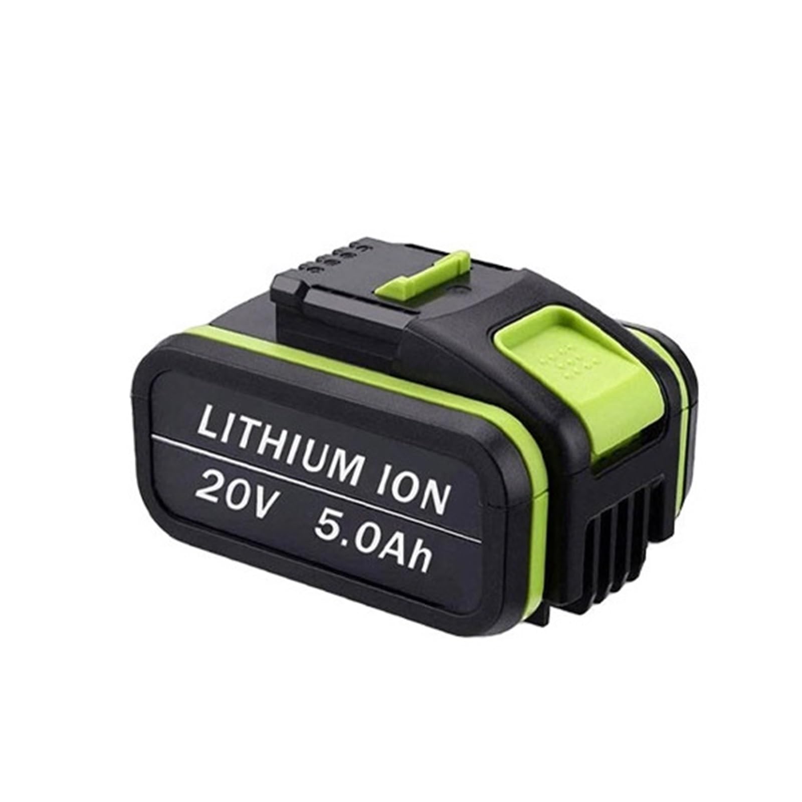 Batería de litio recargable de 20V y 6,0Ah, Compatible con herramientas eléctricas y de jardín Worx, WA3553/WA3551/WA3570/WA3553.1, de alta capacidad(5.0AhX1)