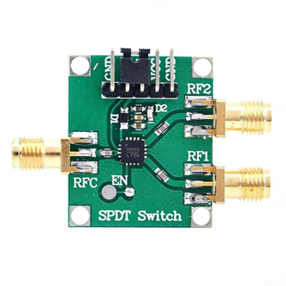 Modulo interruttore RF SPDT HMC349 HMC849 4GHz 6GHz alto isolamento 50 Ohm SMA 2,5 x 3 cm