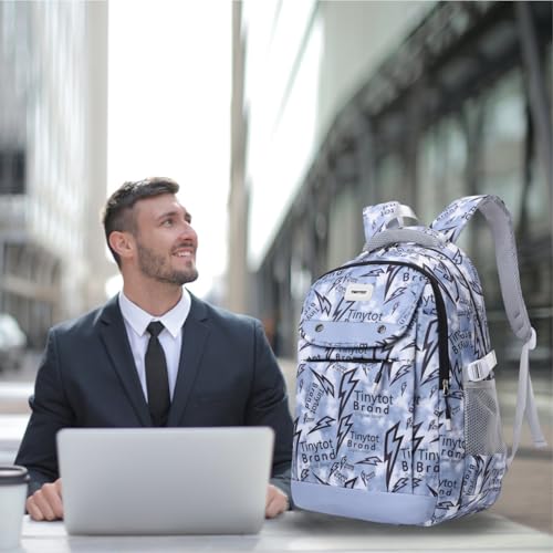 Image of Tinytot 30 Litre Waterproof School Backpack Bags for Women - Large 19 Inch Laptop Bag for Boys &Girls 12+ Years, College Bag for Girls and Boys, Men, Women - Ideal for Office, Travel, School, College