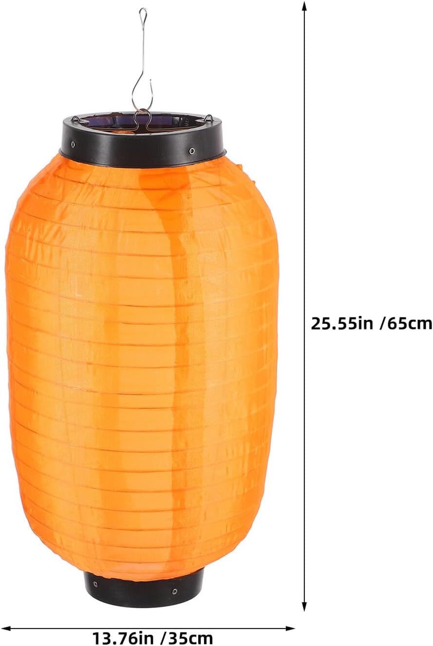 Veemoon 4pcs Japanese Style Hanging Sushi Bar Lanterns, 14-inch Waterproof Traditional Festival Lanterns for Patio Yard Indoor Outdoor Party and Restaurant Decoration