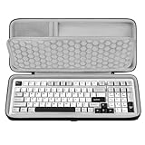 La poche extérieure en maille permet de ranger facilement le poignet du clavier, la poche intérieure en maille permet de ranger facilement les câbles, les cordons, les chargeurs et autres accessoires.