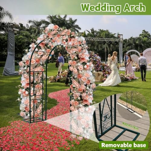 Enrejado de arco de jardín metálico que soluciona la caída de enredaderas 4