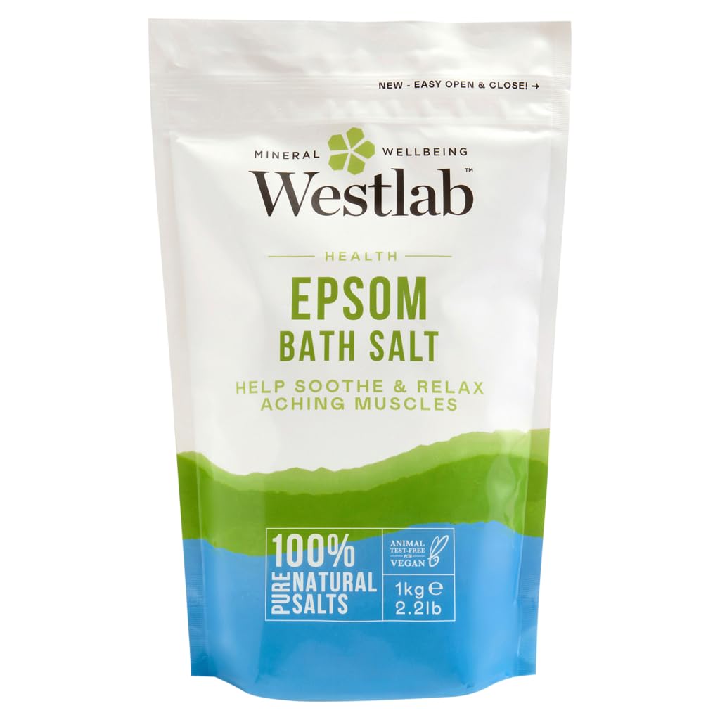 WestlabEpsom Salt Resealable Stand Up Pouch, 1Kg