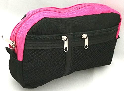 Winnable Pencil Pouch, & Side Double Zippers, 8.5x3.5, Design May Vary - Girl Color May Vary