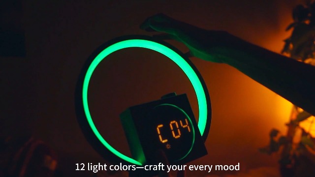 Lampe De Chevet Avec Révei, Reveil Simulateur Aube Tactile