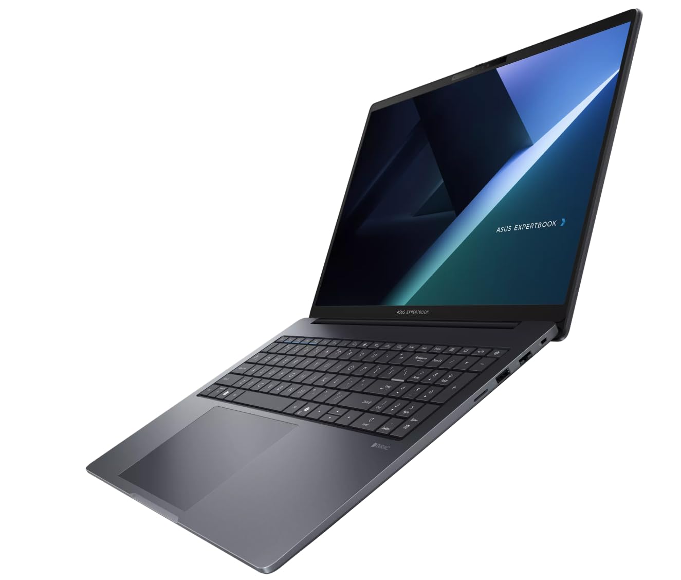 ASUS Ordinateur Portable IA, Intel Ultra 7 255H 16 Cœurs, RAM 24Go DDR5, SSD 1To, Écran 16" FHD, WiFi6E, Reconnaissance Faciale, Aluminium, Empreinte Digitale, Clavier AZERTY Rétroéclairé, Win11 Pro