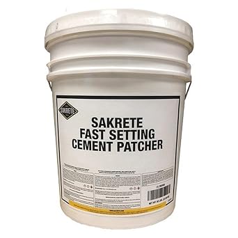 Sakrete Concrete Repair Compound, Pail, Gray, Fast Setting 120029-1 Each