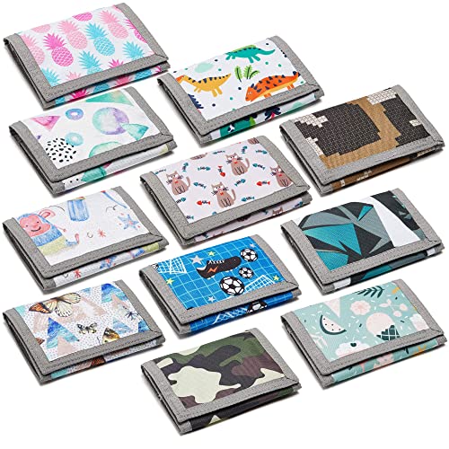 Image of TATAANTY kids Wallet for Boys Teen Girls ages 6-16 Trifold,Toddler Wallet with Zippered Coin Pocket and Card Holders, Unique Birthday Gifts for Children, colour.23, Cute