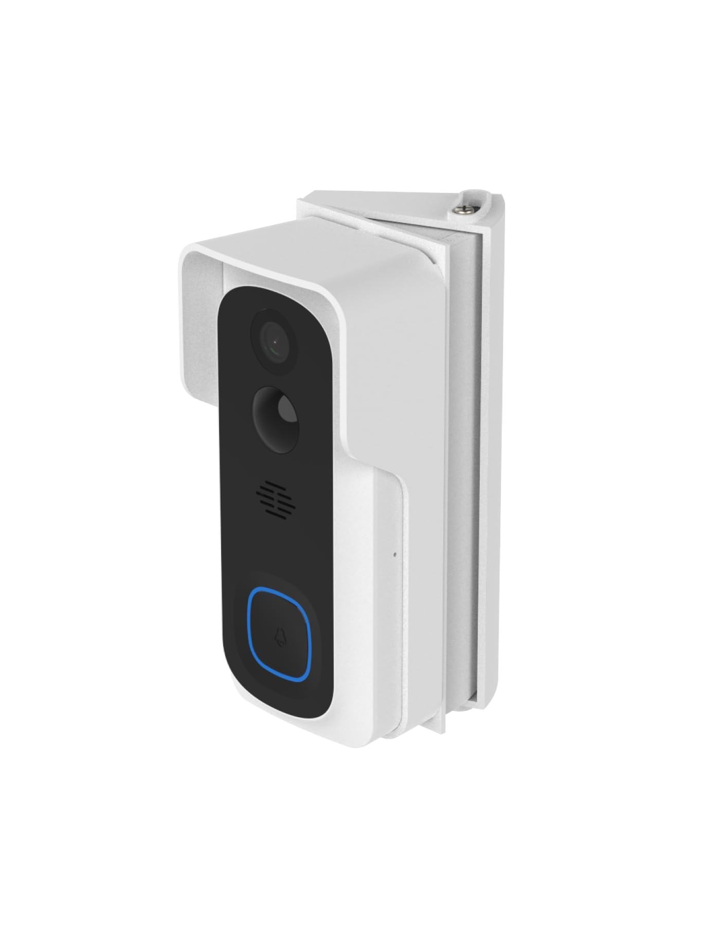 Beafon, Smart Home, Visitor 2V, Outdoor Kameraklingel mit Glocke und Winkel, Türklingel kabellos, Kamera Full HD 3 MP, 2,4G WiFi, Schutzklasse IP 54, autom. Alarmauslöser, Echtzeitvideos,