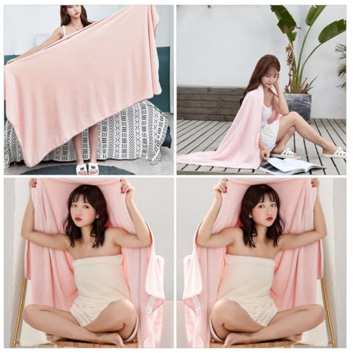 Serviette de bain en polaire corail douce pour protéger la peau sensible - 6