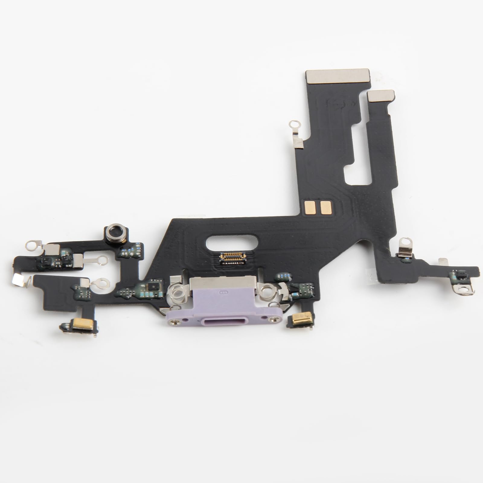 Amazon.co.jp: SRJTEK FOR iPhone 11 パープル Purple 充電ポート交換