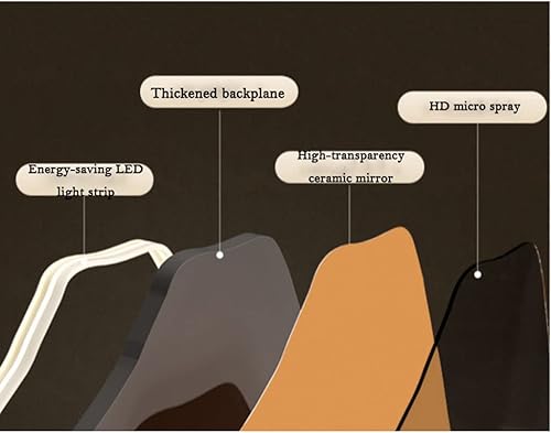 Miniatura 4 de Reloj de pared Luz nocturna en forma de flor Reloj de pared silencioso sin tictac Daisy pintura decorativa iluminado reloj de arte con luz LED para