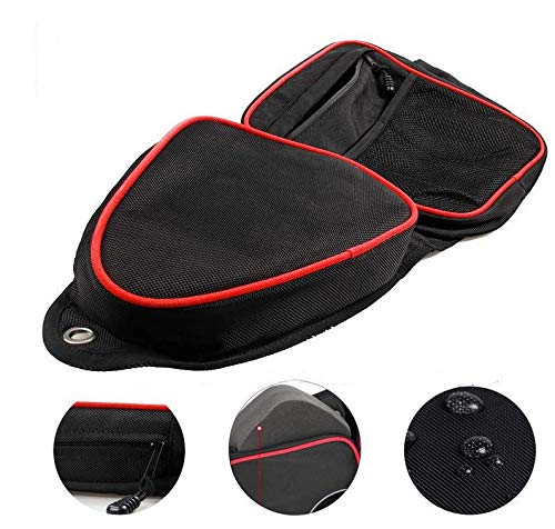 2 Sacs de Porte Latérale RZR UTV pour Porte Avant Sac de Rangement Porte Siège avec Protection des Genoux Sac de Rangement Antichoc pour 2014-2019 RZR XP4 1000, 2014-2018 XP1000, RZR Turbo (152