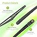 LKK Rear Windshield Wiper Arm Blade Assembly Kit Compatible with Hyundai Palisade 2020-2024 Rear Wiper Set