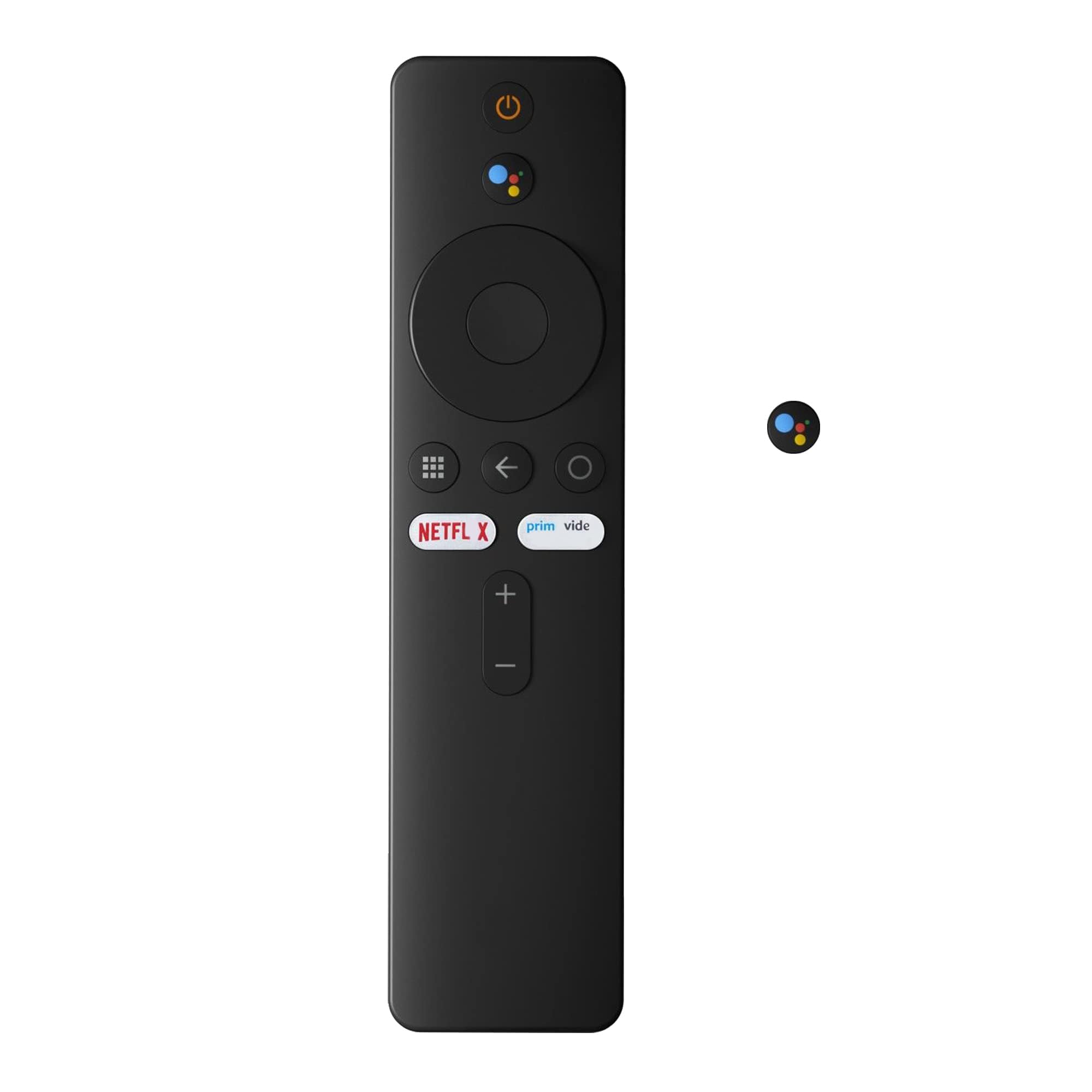 FOXRMT Mando para Xiaomi Mi TV Stick/Mi Box S 4K(XMRM-00A), Bluetooth con Control por Voz y Asistente de Google