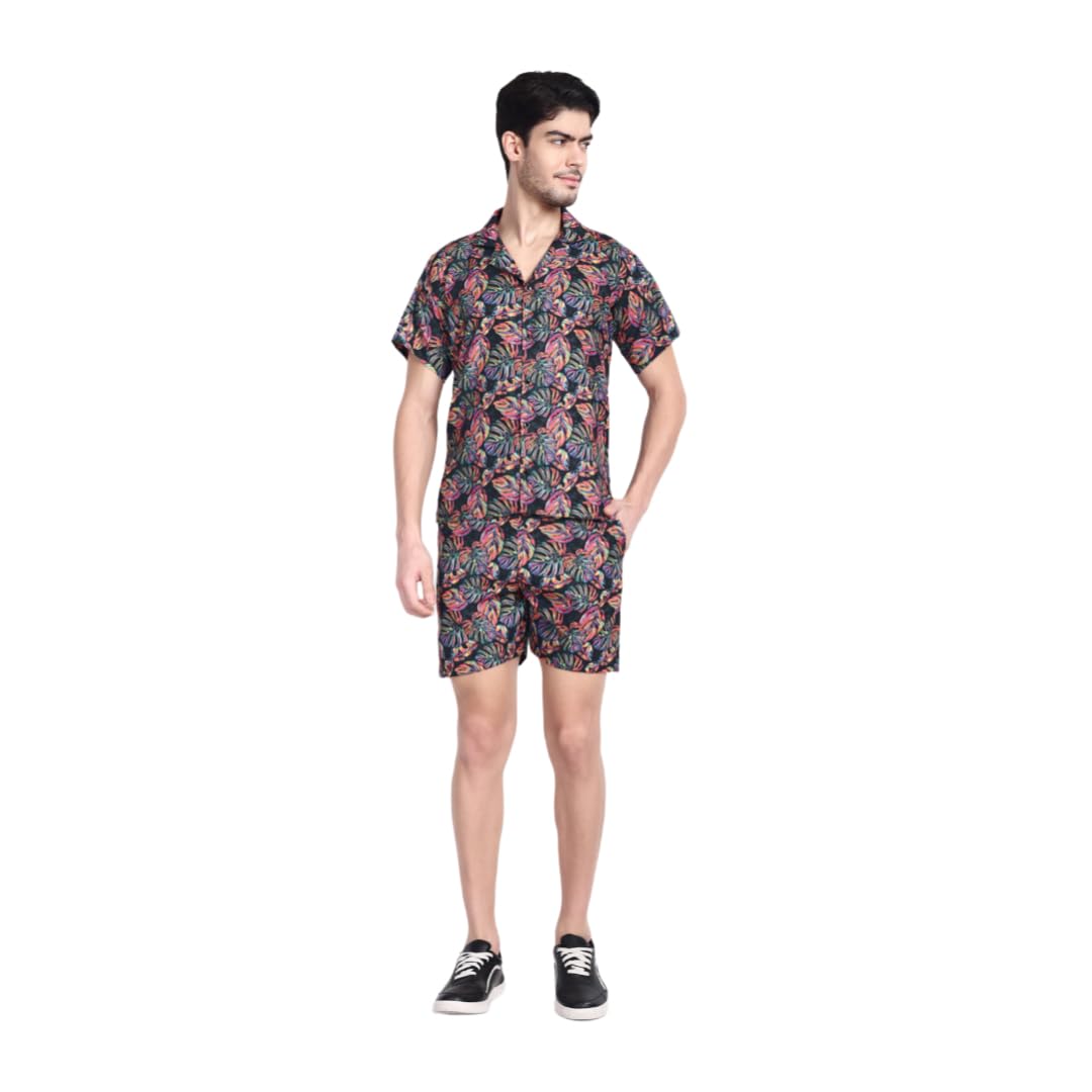 tilism Pajama Shorts Night Suits Set || Short Sleeve Night Wear-picture-18