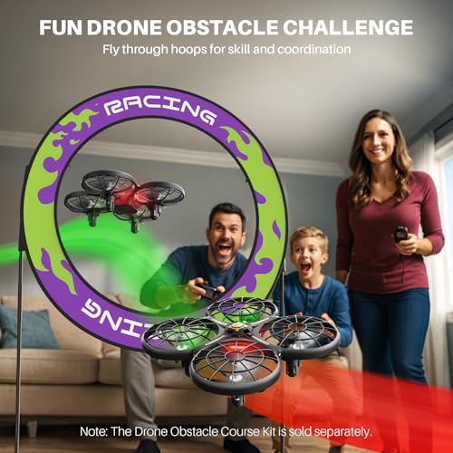 SYMA Drone for Kids 8-12 with Automatic Obstacle Avoidance, 20 Mins Flight Time(2 Batteries), One-Key 360°Flips and Altitude Hold, Safe Indoor Flying Toys for Boys and Girls - Image 7