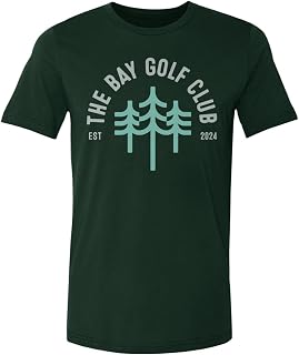500 LEVEL The Bay Golf Club Lockup Trees Shirt