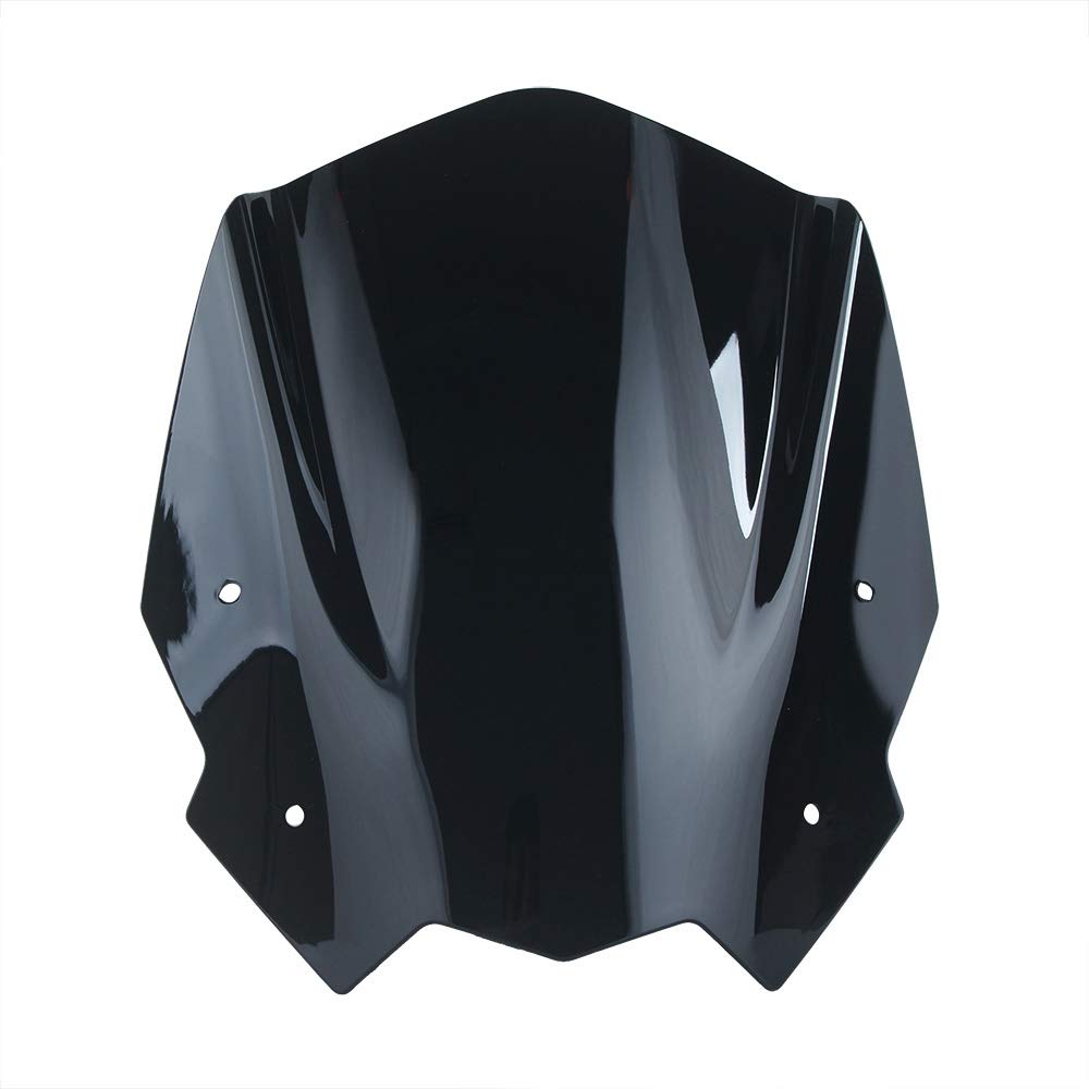 Protezione parabrezza moto Touring per G310R Deflettore parabrezza compatibile con G310 R G-310-R 2016 2017 2018 2019 2020 2021 2022 Accessori visiera (Nero)
