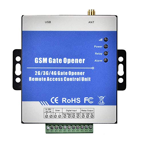 RTU5025 Controlador de Acceso de Puerta gsm, Abridor de Puerta Corredera, Abridor de Puerta a Distancia Garaje del Operador Remoto, CaracteríSticas de la Función de Armado Automático