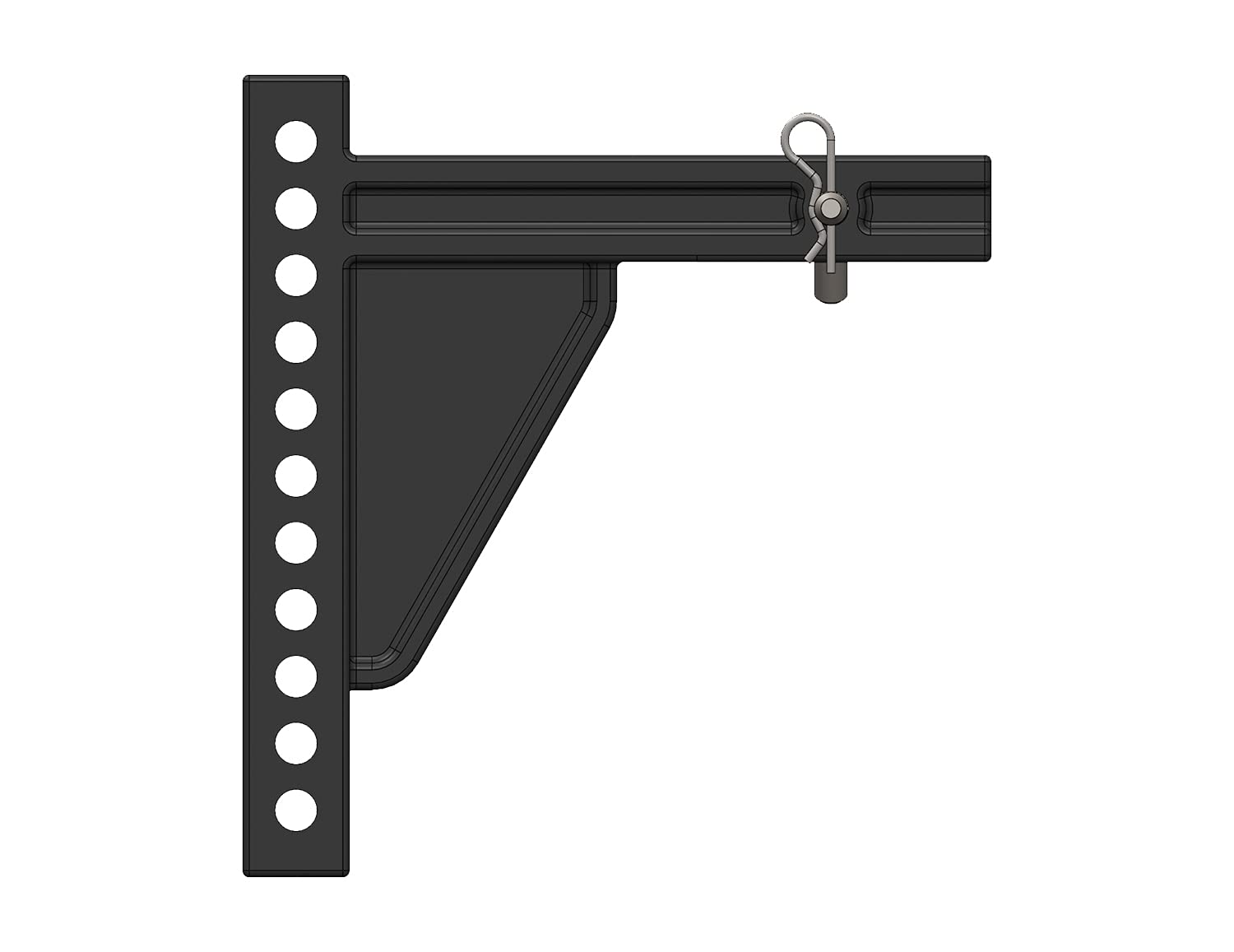 Amazon.co.jp: Blue Ox BXW4038 TrackPro 重量分散シャンク - 11穴 x 9