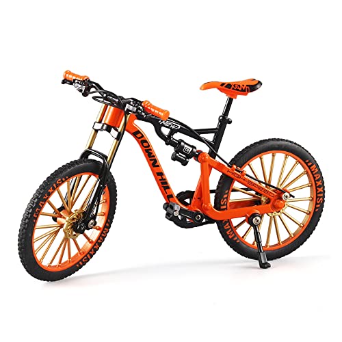 Bicicleta de Juguete de Montaña,Finger Bike,Bicicleta de Dedo,Mountain Bikes, Decorativa,Bicicleta en Miniatura,Mini Bicicleta de Juguete (N)
