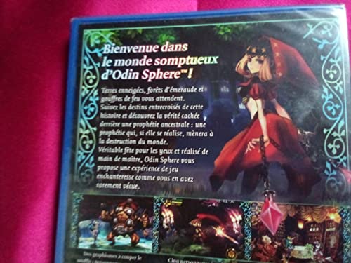 Odin Sphere jeu de rôle d'action PS2 version pal originale