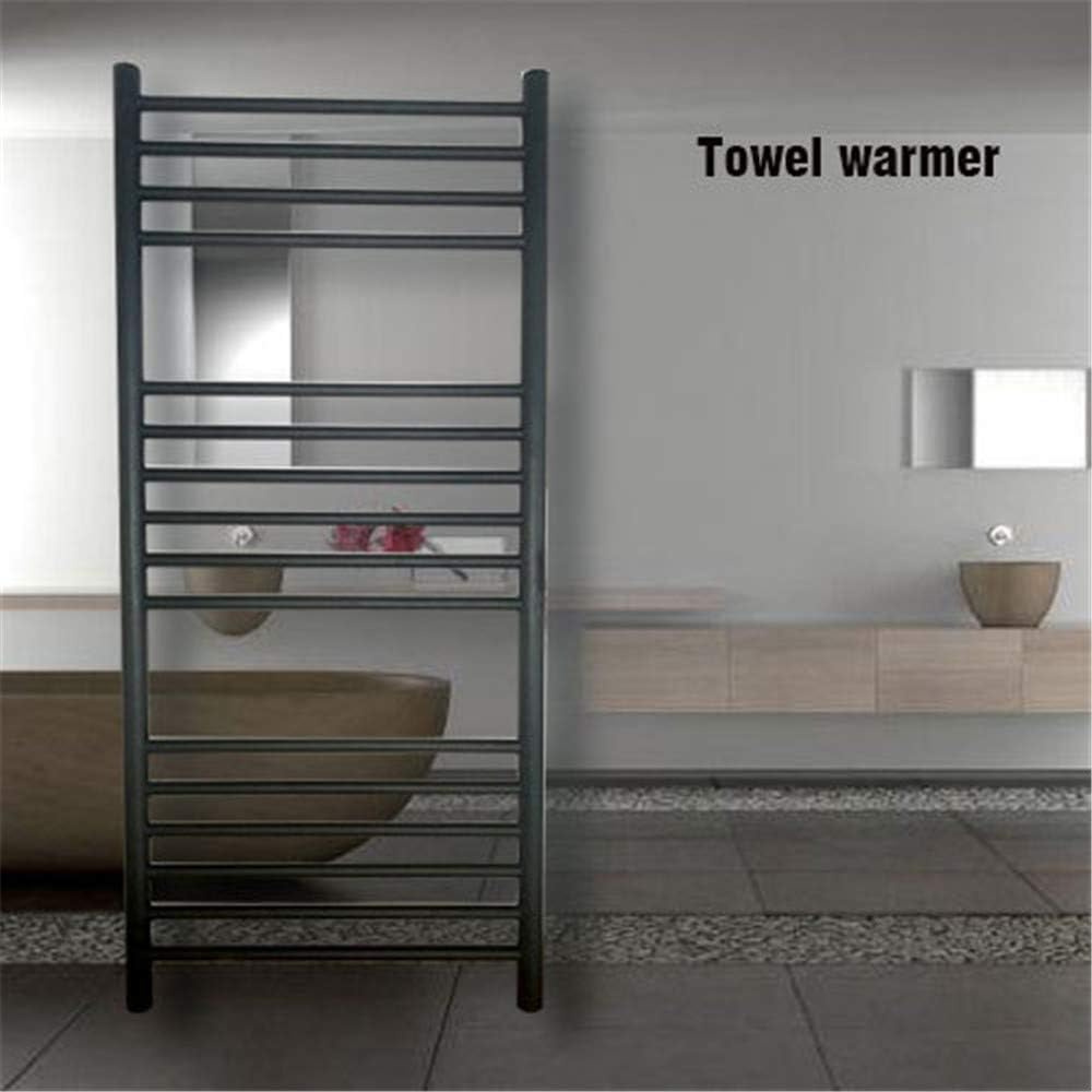 Electric Towel Rack, Wall Mounted 16-Bar Bathroom Heated Towel Bar Heat You Towels an Ornament at Home Safety Energy Saving Towel Dryer Bathroom Accessories (plugin)