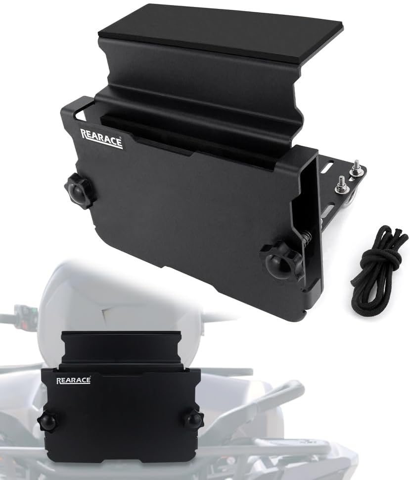 Universal Chainsaw Mount Holder for 1" Roll Cage, Universal Saw Press Chainsaw Bracket Fit for ATVs UTVs Tractors Trucks