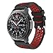 Produktbild YaYuu Samsung Galaxy Watch 46mm/Gear S3 Frontier/Classic Armband, Ersatz Uhrenarmband Weiches Silikon Sportarmband für Gear S3 Frontier/S3 Classic/Moto 360 2nd Generation 46 mm Smart Watch