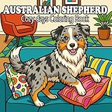 australian shepherd precio  Australian Shepherd Coloring Book: Cute & Cozy Aussies for Kids and Adults