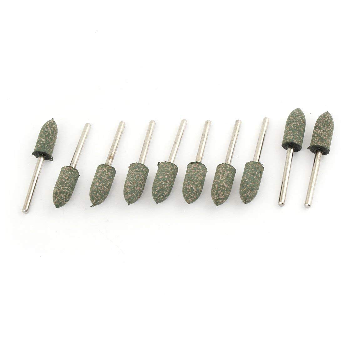 Utensile per lucidatura di punte abrasive a punta conica, 8 mm, 10 pezzi