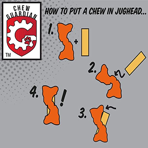 Himalayan Dog Chew Jughead Small Dog Chew Holder, Secures Chews For Dogs, Chew Smarter And Longer, Stimulate Your Dog, Holds Yak Chews Or Bully Sticks, 1 Dog Toy #TOP3