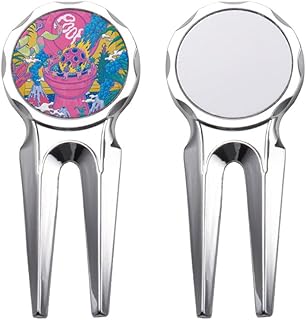 30pieces Sublimation Blank Golf Fork Divot Repair Tool Divot Tool and Ball Marker, DIY Heat Transfer Print Gift Ideas Golf Fork Multitool for Men Golfers