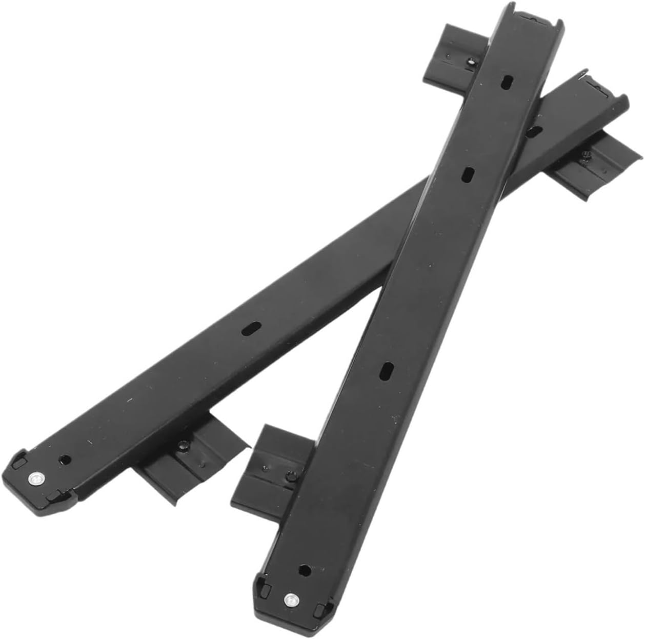 Full Extension Drawer Slides 2pcs Keyboard Drawer Slides Heavy Duty Steel Mounting Rails