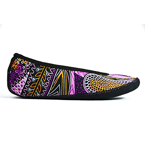 Unisex Ballet Flat, Paisley, Medium Women2