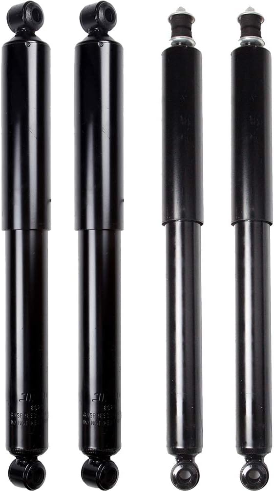 4Pcs Front + Rear Shocks Set for D21 - INEEDUP Shock Absorber Kit for 1986 1987 1988 1989 1990 1991 1992 1993 1994 for Nissan D21,1998-2001 for Nissan Frontier,1995 1996 1997 for Nissan Pickup