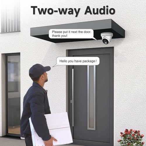 Anpviz 5MP PoE IP Active Deterrence Camera, Wired Security Camera Outdoor - image 3