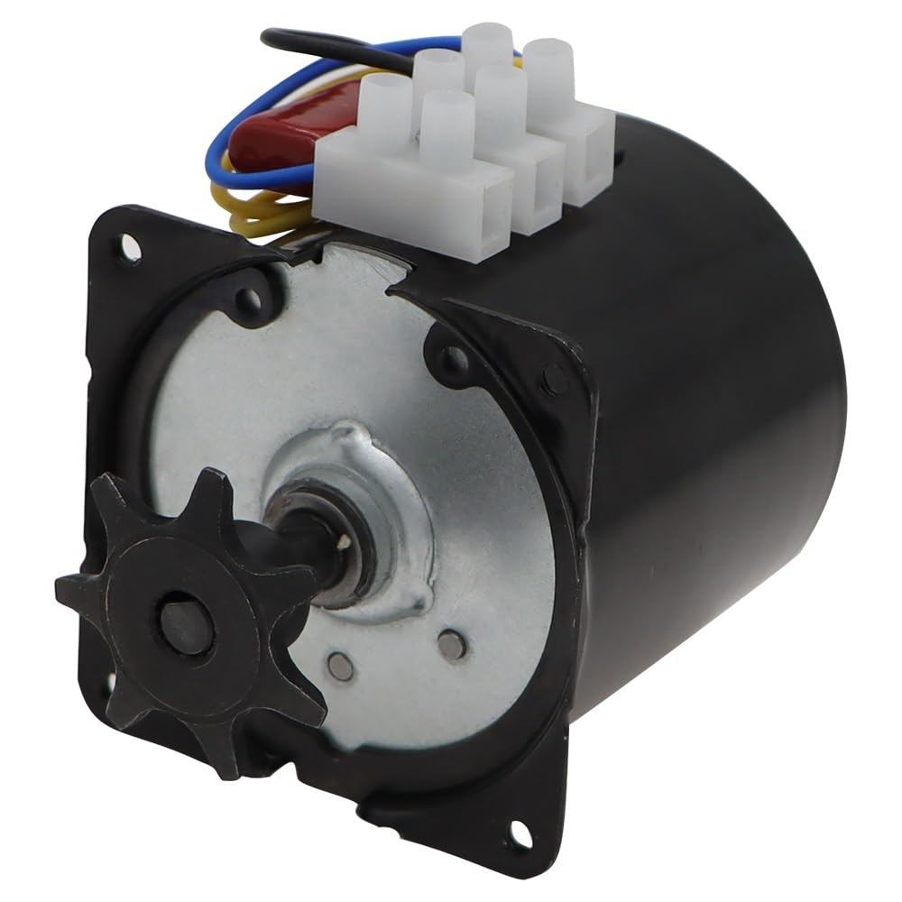 Synchrongetriebemotor 60KTYZ 14W 220V AC 50Hz 2,5 RPM Schwarz