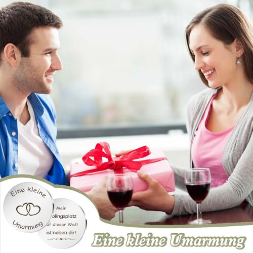 Hisxierng Geschenk Für Freundin Freund Kleine Umarmung Glücksbringer Dankeschön Geschenke Für Paare Geschenk Für Partner Geschenk Frau Couple Geschenke Danke Ostergeschenke Freundin Geburtstag