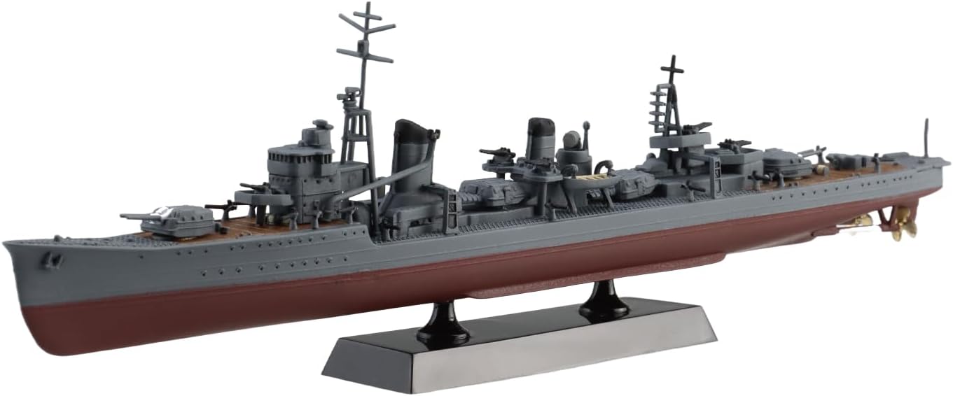 Qingdao Cultural Teaching (AOSHIMA) 1/700 vessel (Fulhull model), Japanese Navy No. 5, snow wind destroyer, plastic model