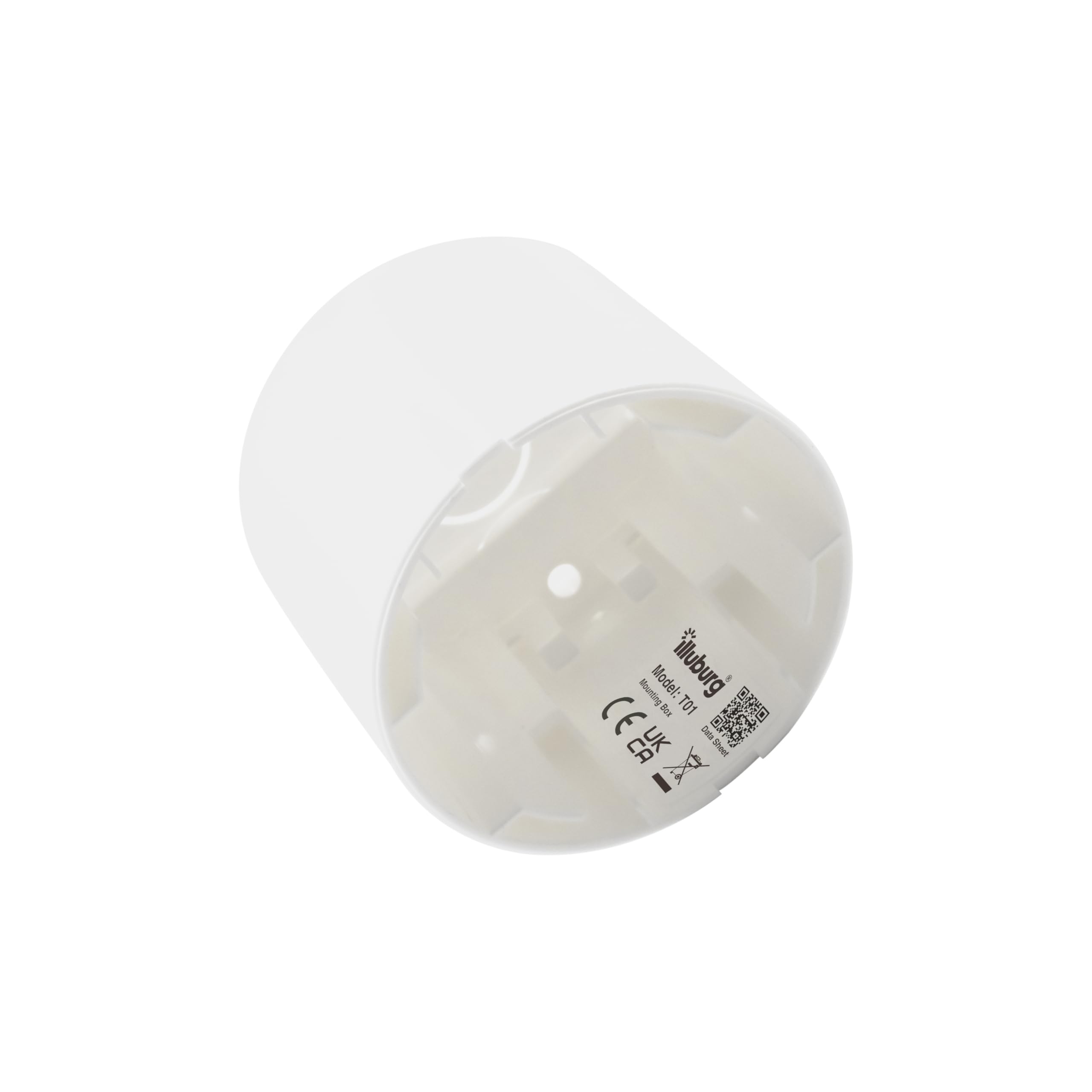 illuburg Surface Mounted Back Box T01 for Motion Detector MC60 PC60 Surface Mounting Adapter Junction Box