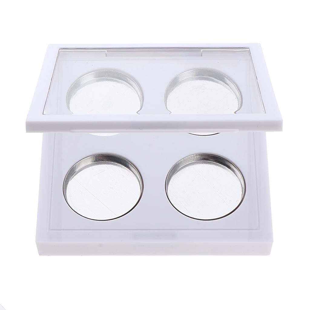 Meadawgs® Square Empty Makeup Eyeshadow Palette Blush Lip Gloss Powder DIY Case 4 Grid-image-48