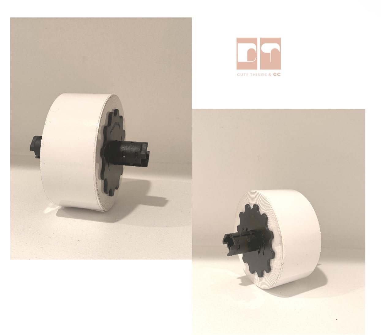 VNMWT-3508 White Premium Vinyl Tape, 150' L 2